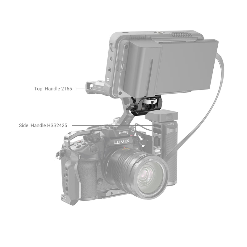 SmallRig Swivel and Tilt Adjustable Monitor Mount with ARRI-Style Mount 2903B