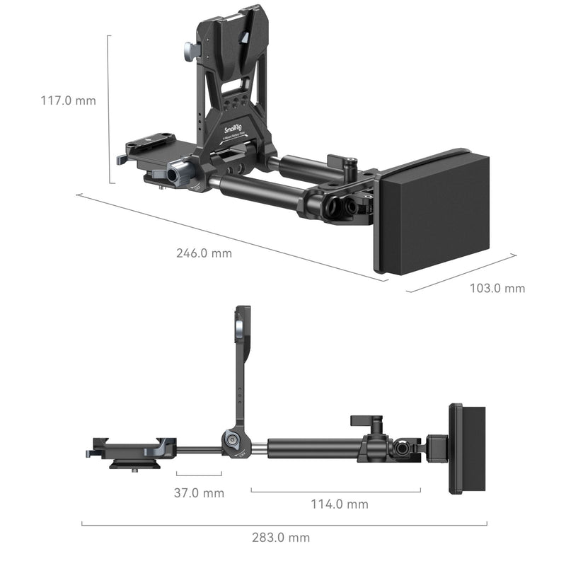 SmallRig V-Mount Battery Mount Plate Kit (Advanced) 4063B