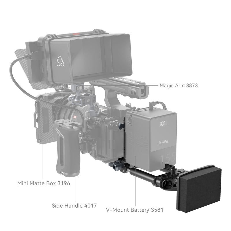 SmallRig V-Mount Battery Mount Plate Kit (Advanced) 4063B