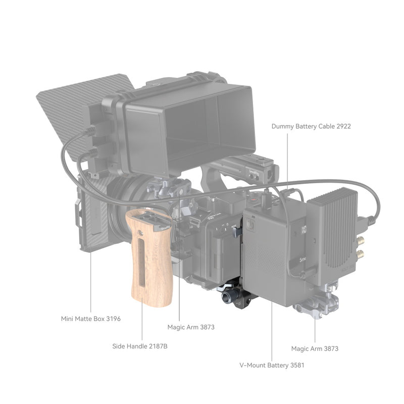 Compact V-Mount Battery Mounting System 4064B