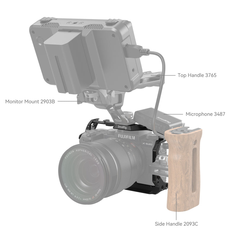 SmallRig Cage for FUJIFILM X-S20 4230