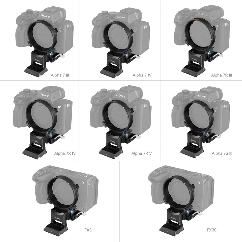 SmallRig Rotatable Horizontal-to-Vertical Mount Plate Kit (Sony Series) 4244