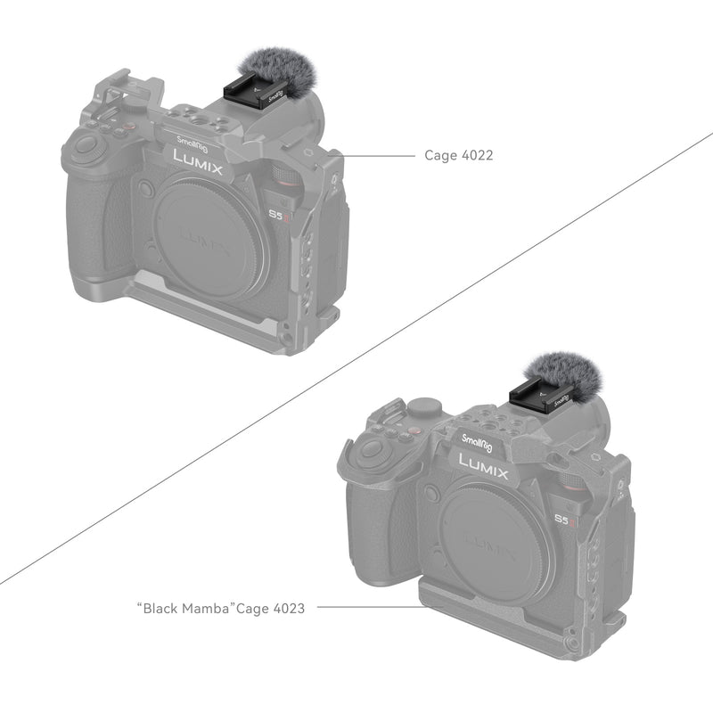 SmallRig Furry Windscreen for Panasonic LUMIX G9 II / S5 II / S5 IIX 4245