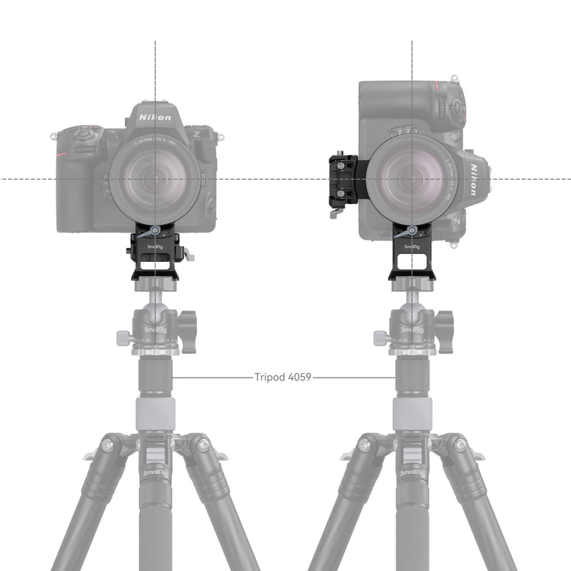 Rotatable Horizontal-to-Vertical Mount Plate Kit (Nikon Z Series) 4306