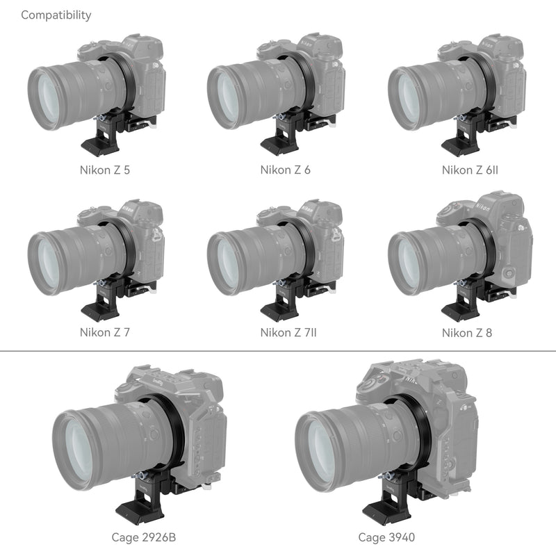 Rotatable Horizontal-to-Vertical Mount Plate Kit (Nikon Z Series) 4306