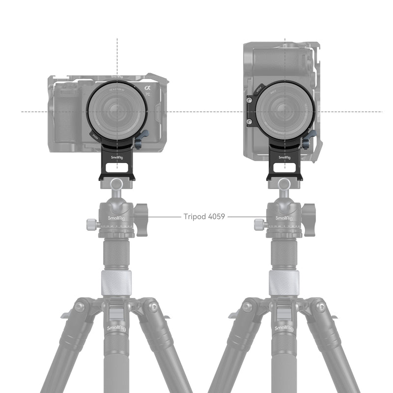 SmallRig Horizontal-to-Vertical Mount Plate (Sony Alpha 7 C II / Alpha 7 CR) 4424