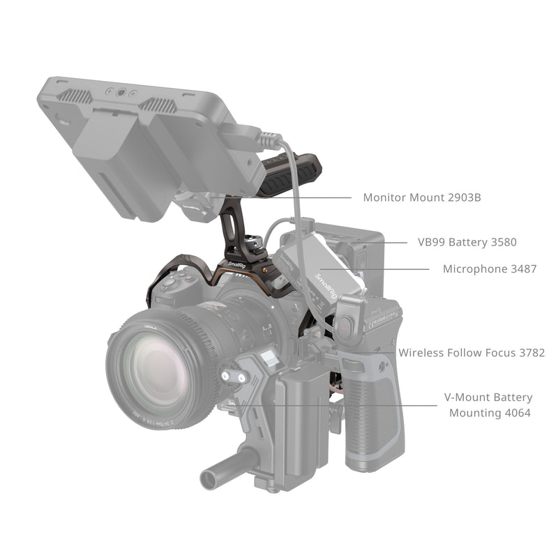 SmallRig "Night Eagle" Cage Kit for Nikon Z 6III 4522