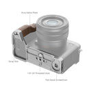 SmallRig L-Shape Mount Plate with Wooden Handle for Sony Alpha 7C II / Alpha 7CR 4796