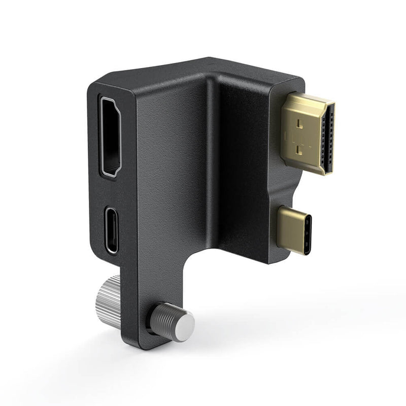 (Open Box) SmallRig HDMI & Type-C Right-Angle Adapter for BMPCC 4K Camera Cage AAA2700
