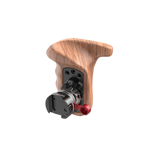 SmallRig Right Side Wooden Grip with NATO Mount 2117C