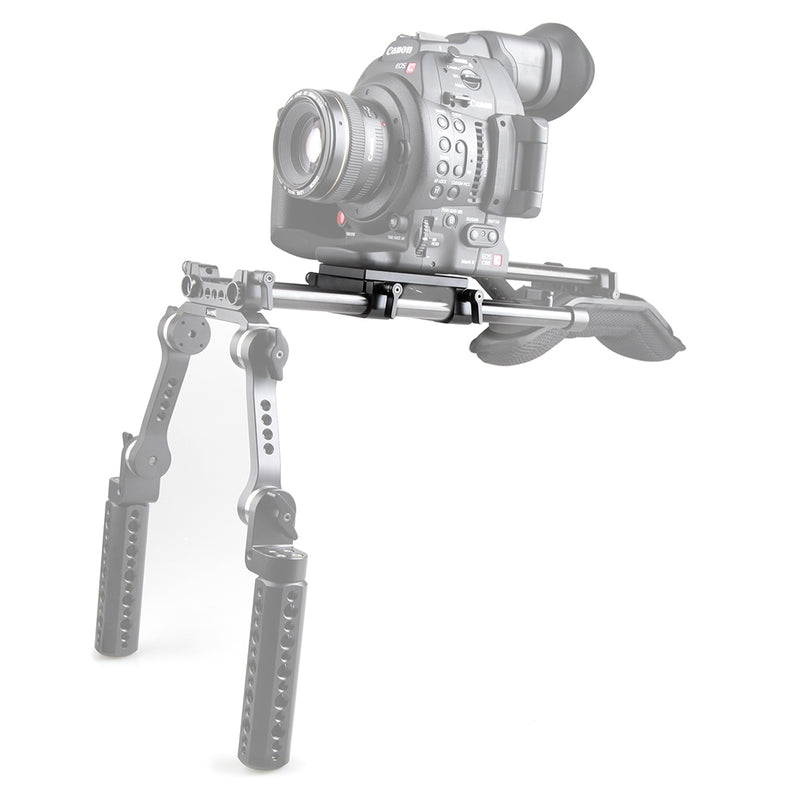 SmallRig Baseplate with Dual 15mm Rod Clamp 1775