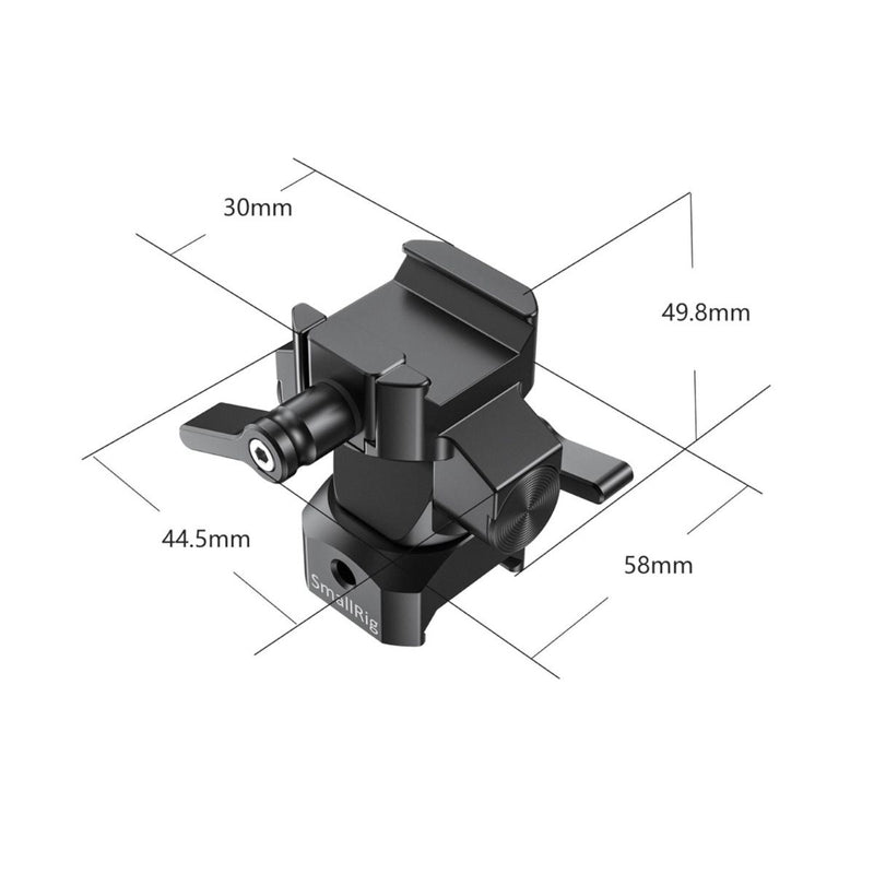 SmallRig Swivel and Tilt Monitor Mount with Nato Clamp（Both Sides） BSE2385
