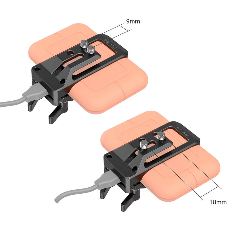 SmallRig Mount for LaCie Rugged SSD 2814