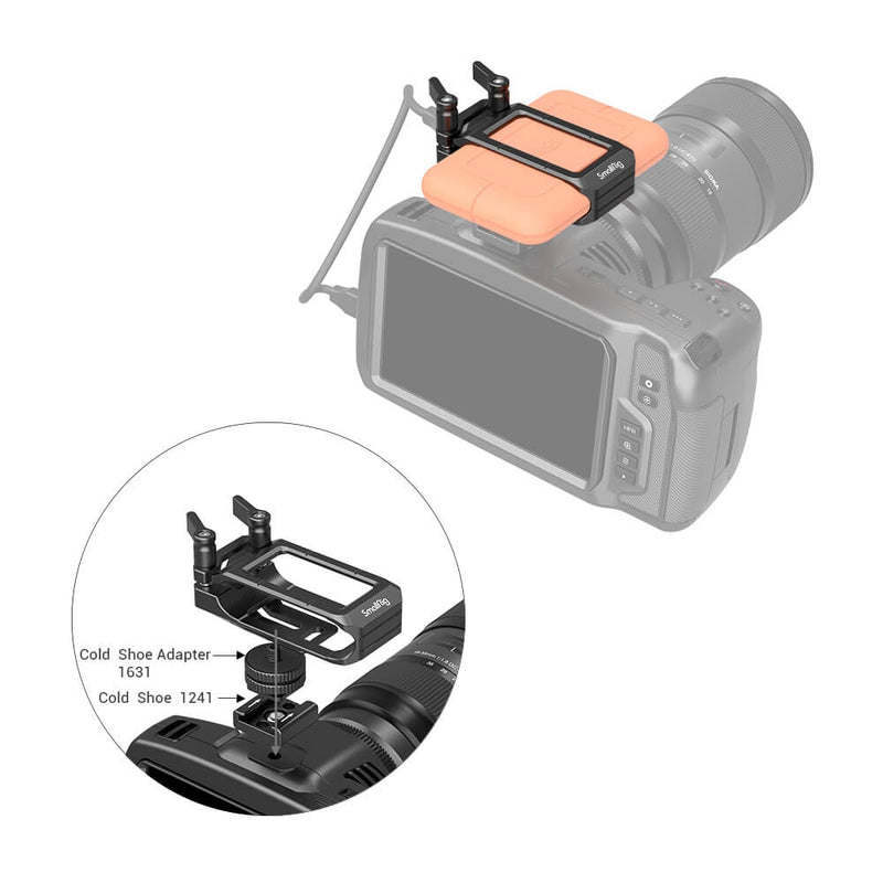 SmallRig Mount for LaCie Rugged SSD 2814