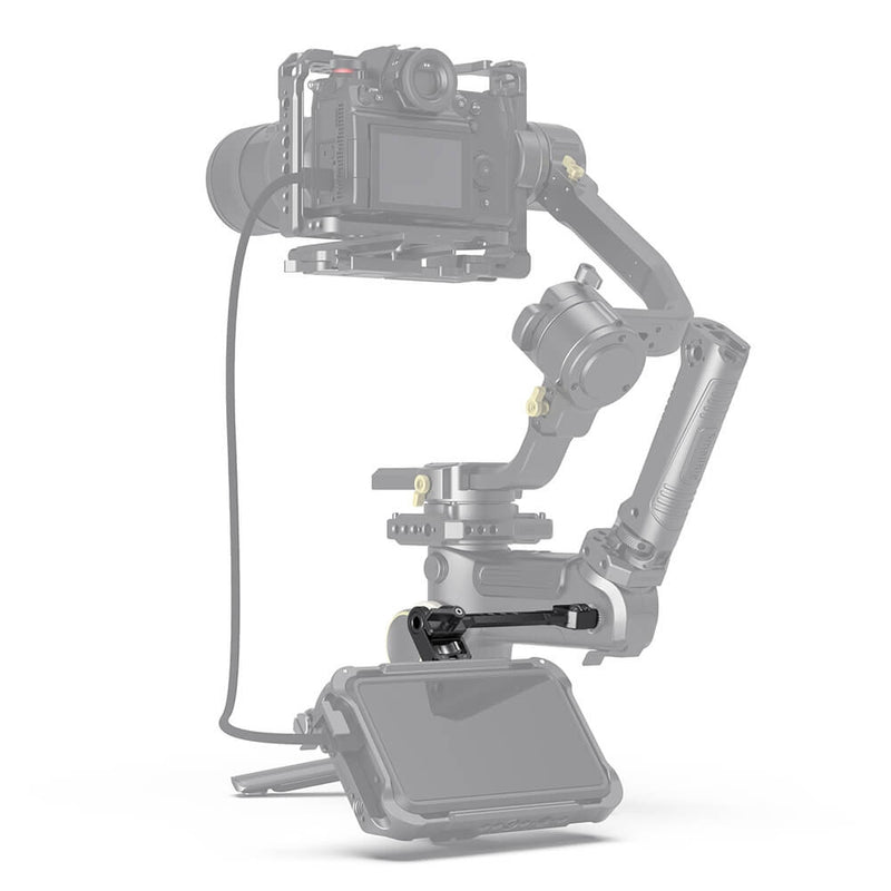 SmallRig Adjustable Monitor Mount for Selected DJI & Zhiyun & Moza Handheld Gimbal Stabilizers 2889