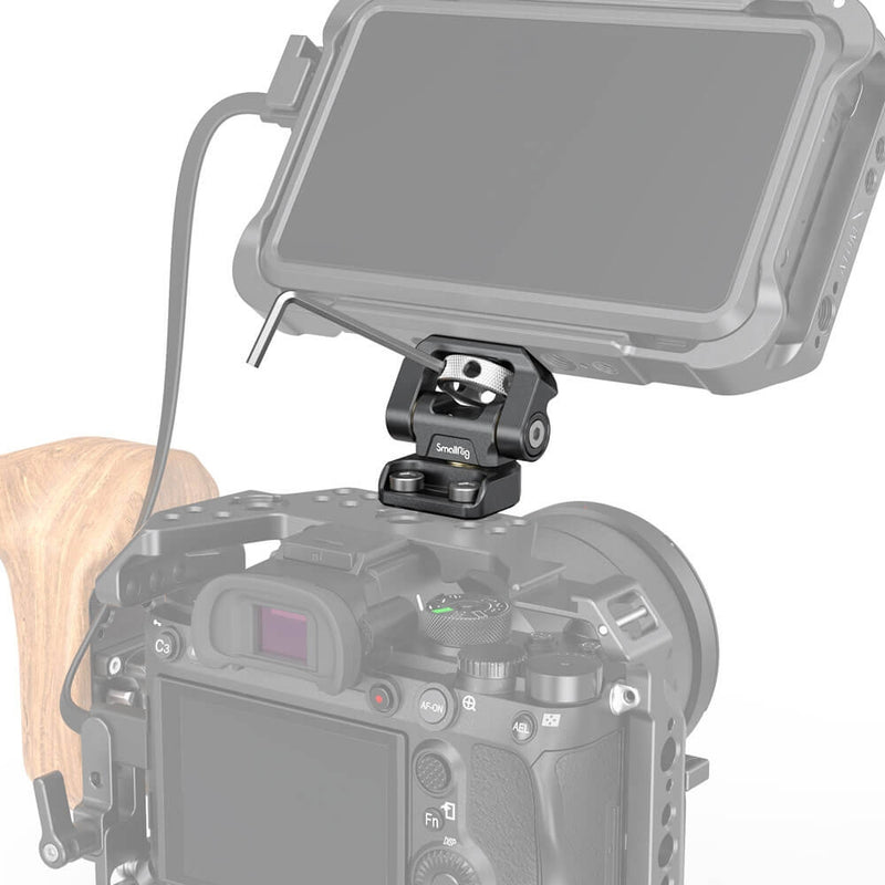 SmallRig Swivel and Tilt Adjustable Monitor Mount with Screws Mount 2904B