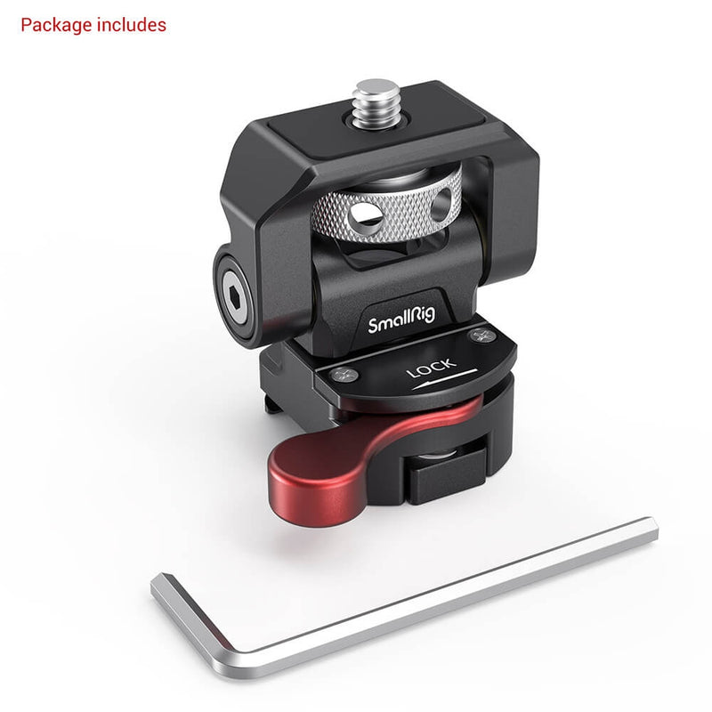 SmallRig Swivel and Tilt Adjustable Monitor Mount with NATO Clamp Mount 2906B