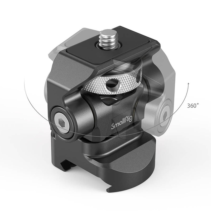 SmallRig Swivel and Tilt Adjustable Monitor Mount with NATO Clamp Mount 2906B