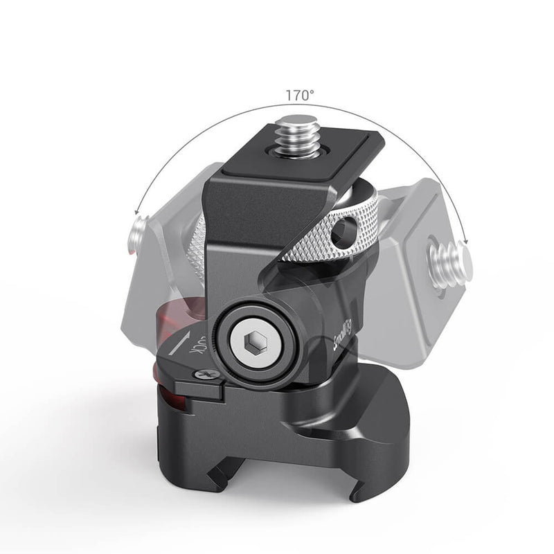SmallRig Swivel and Tilt Adjustable Monitor Mount with NATO Clamp Mount 2906B