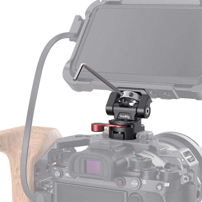 SmallRig Swivel and Tilt Adjustable Monitor Mount with NATO Clamp Mount 2906B