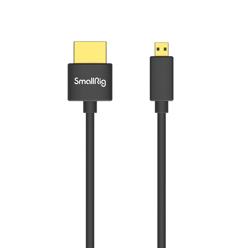 SmallRig Ultra Slim 4K HDMI Cable (D to A) 55cm 3043