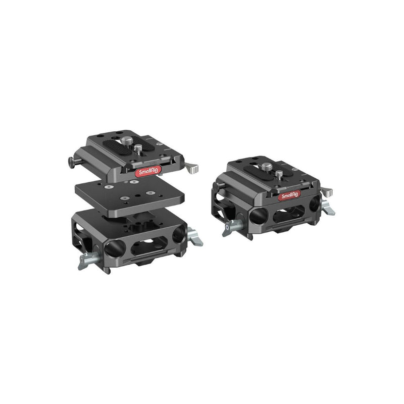 SmallRig Lightweight Baseplate with Dual 15mm Rod Clamp (magnesium alloy version) 3067