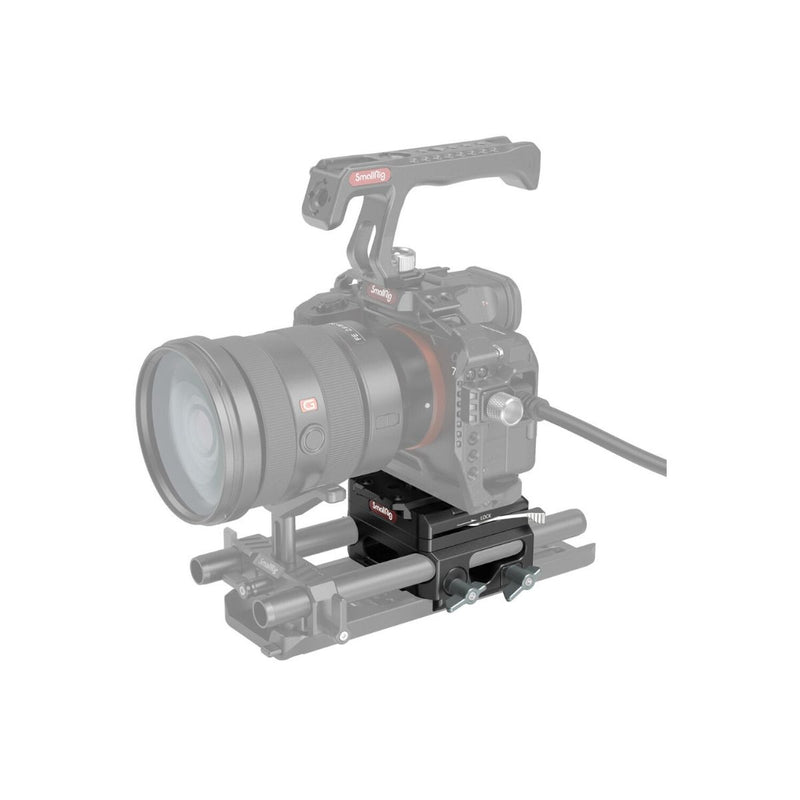 SmallRig Lightweight Baseplate with Dual 15mm Rod Clamp (magnesium alloy version) 3067
