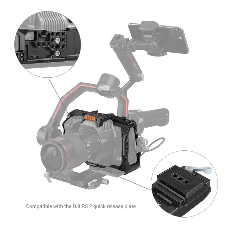 SmallRig Full Cage for BMPCC 6K Pro / 6K G2 3270