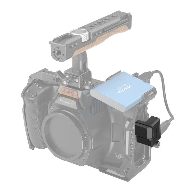 SmallRig HDMI & USB-C Right-Angle Adapter for BMPCC 6K Pro 3289
