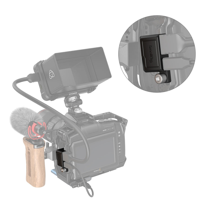 SmallRig HDMI & USB-C Right-Angle Adapter for BMPCC 6K Pro 3289