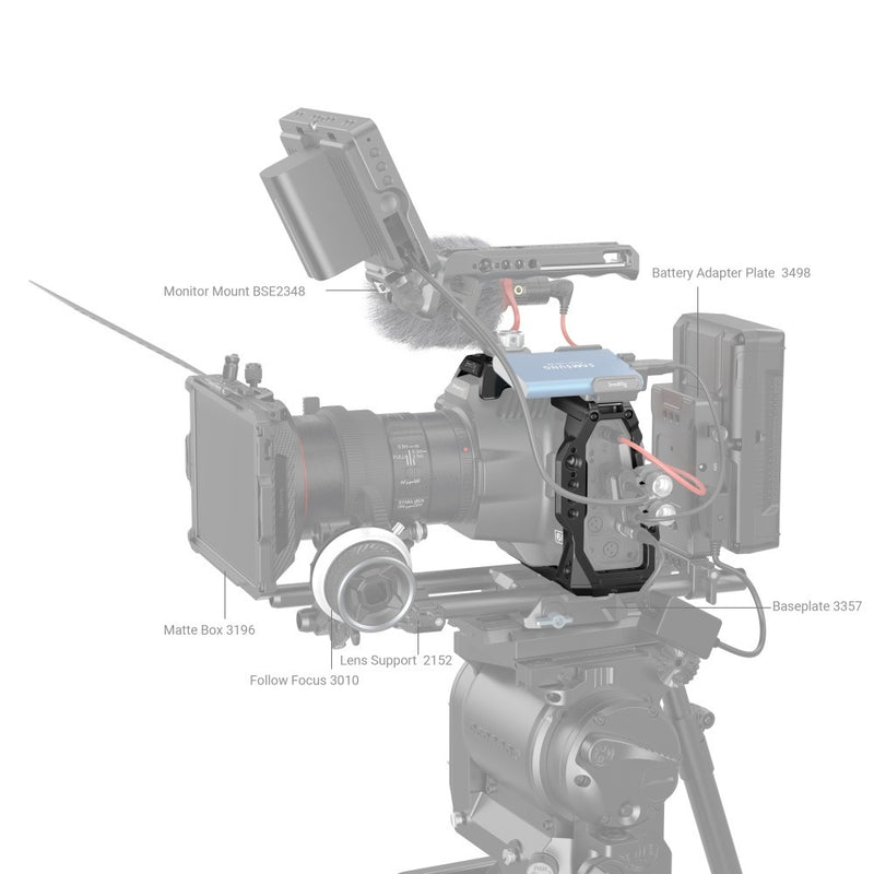 SmallRig Half Cage for BMPCC 6K Pro 3665