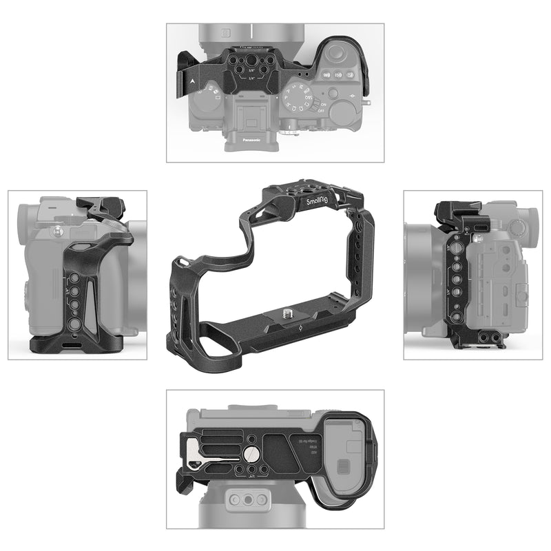 SmallRig “Black Mamba” Camera Cage Kit for Panasonic LUMIX S5 3790