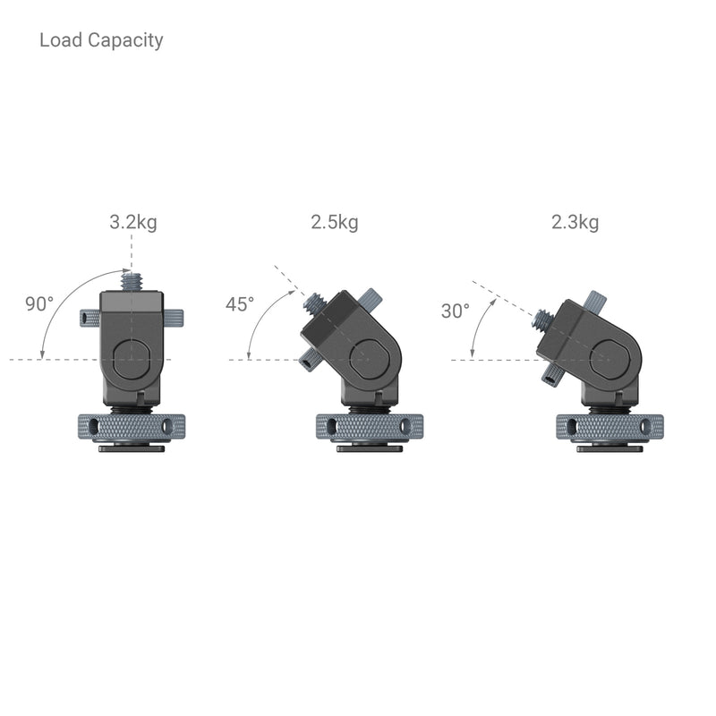 SmallRig Monitor Mount Lite with Cold Shoe 3809B