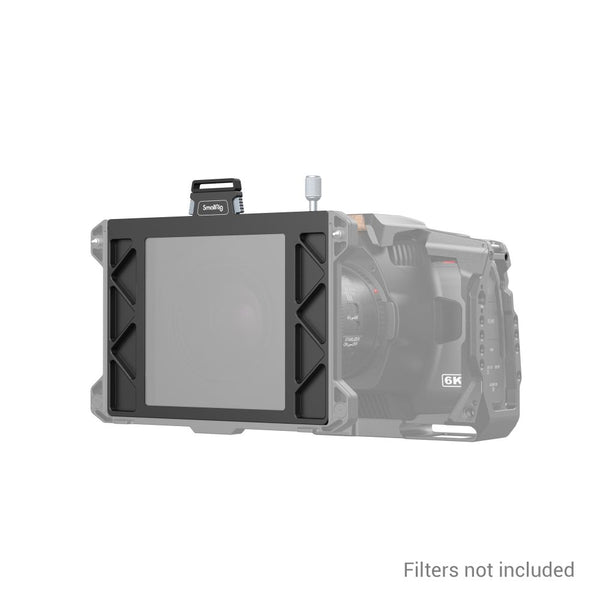  SmallRig Mini Matte Box Lite, DSLR Matte Box con bandera  superior de fibra de carbono, para lentes de 2.638 in/2.835 in/3.031  in/3.228 in/3.740 in, para filtro 4x5.65/filtro circular - 3575 :  Electrónica