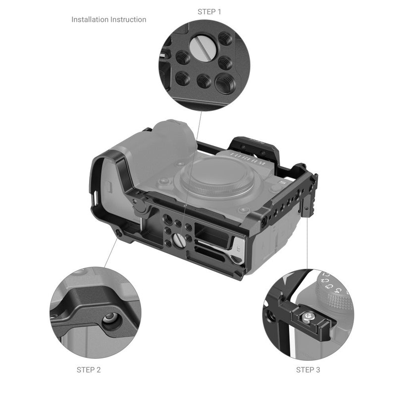 SmallRig Cage for FUJIFILM X-H2S 3934