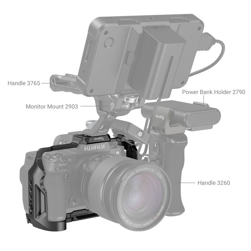 SmallRig Cage for FUJIFILM X-H2S 3934B