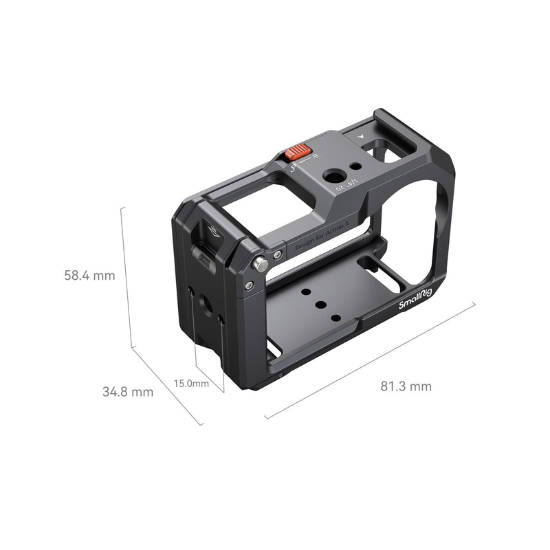 SmallRig Cage for DJI Osmo Action 4 / 3 4119B