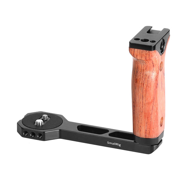 SmallRig Universal Wooden Side Handle for RoninS/SC/ Zhiyun Crane Series Handheld Gimbal BSS2222B